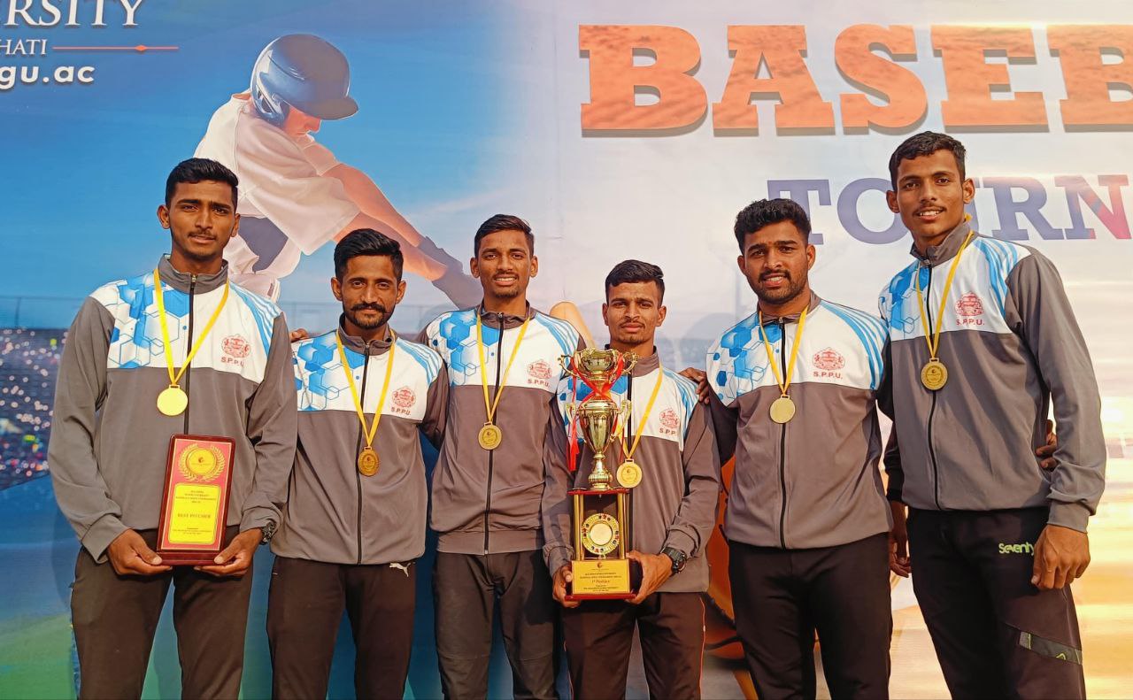 Congratulations to Savitribai Phule Pune University Baseball team